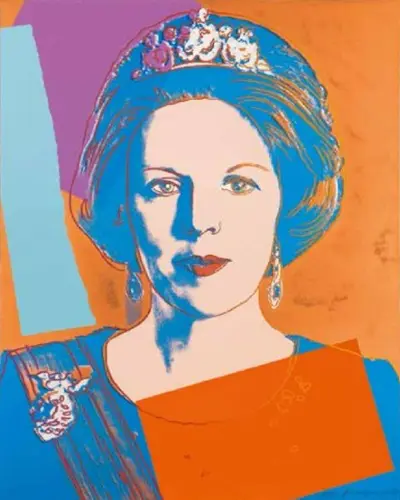 ウォーホル　「ベアトリクス女王(Royal Edition)」の買取画像